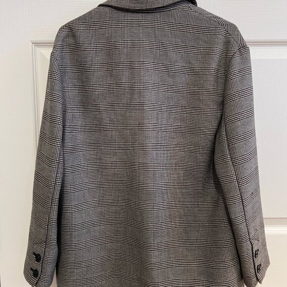 Zara (trf_outerwear) Double-Breasted Blazer - Gray - Picture 3 of 3